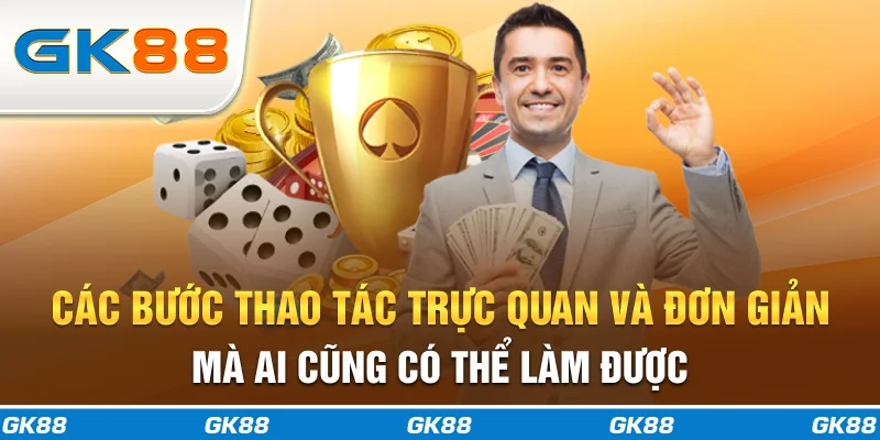 Các bước thao tác trực quan và đơn giản mà ai cũng có thể làm được