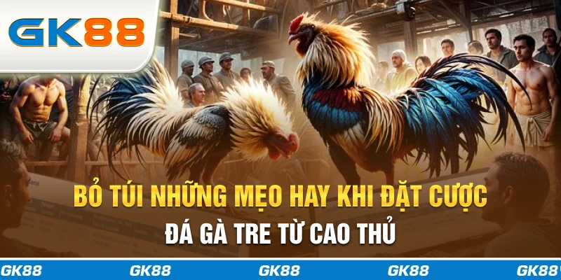 Bỏ túi những mẹo hay khi đặt cược đá gà tre từ cao thủ